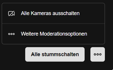 weitere Moderationsoptionen